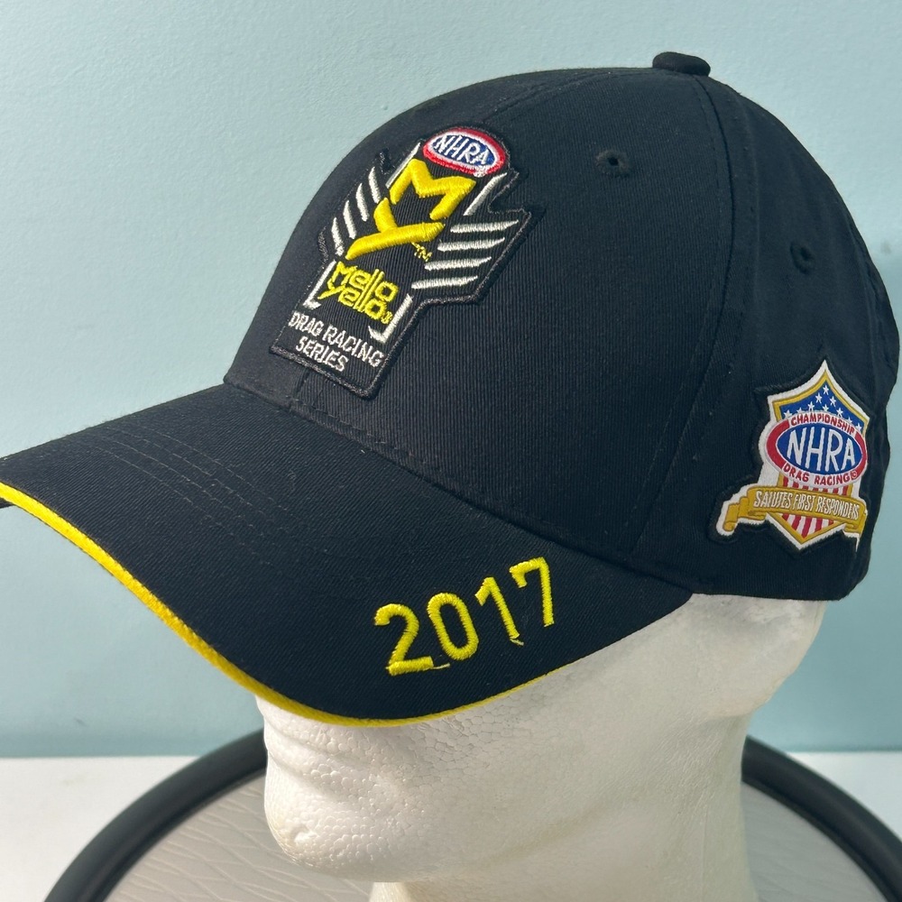 NHRA Drag Racing Mello Yello Hat 2017 Series Official Adjustable OSFM Cap NEW